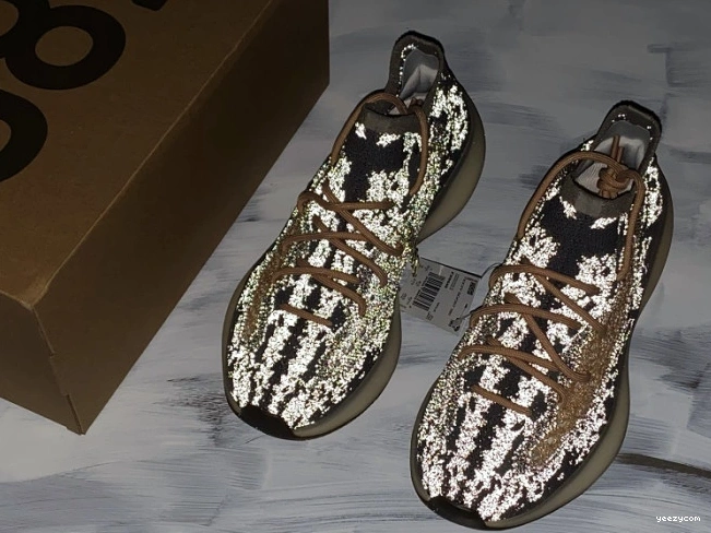 Adidas Reflective Yeezy FX9846 Mist Boost 380 1017